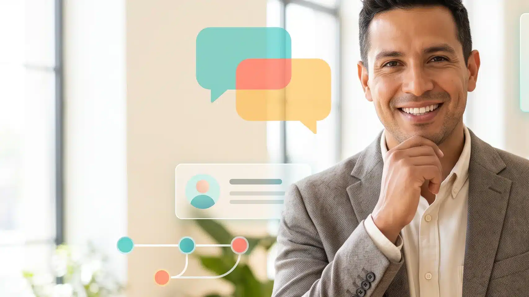 Agentes de IA para empresas conectados a WhatsApp, CRM y automatización comercial