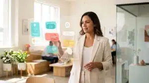 Captación de clientes conectada con CRM e inteligencia artificial en una pyme